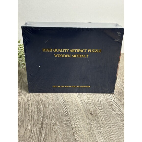 NEW High Quality Artifact Puzzle Wooden Jigsaw Puzzle Cat Sealed - Picture 2 of 7